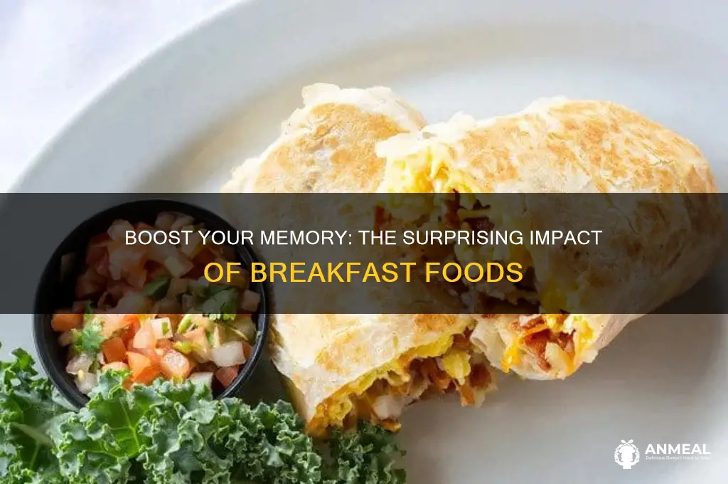 how breakfast food affects memory