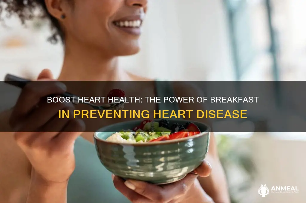 how breakfast helps heart disease