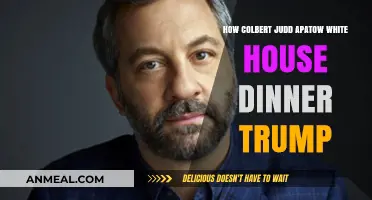 Colbert, Judd Apatow, and Trump: Inside the White House Dinner