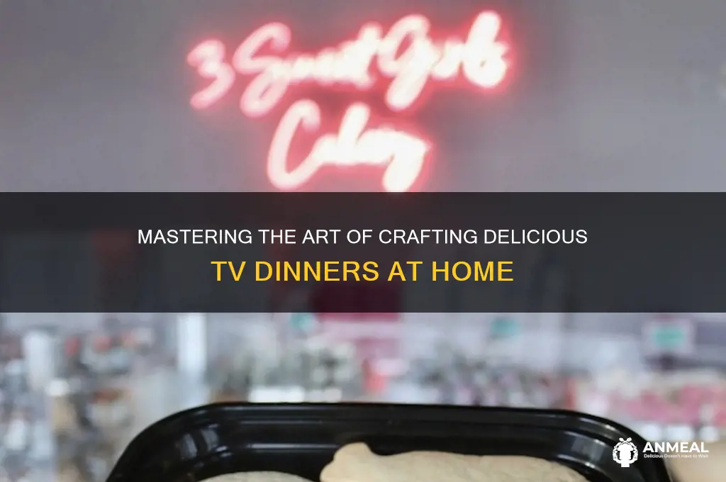 how create tv dinner
