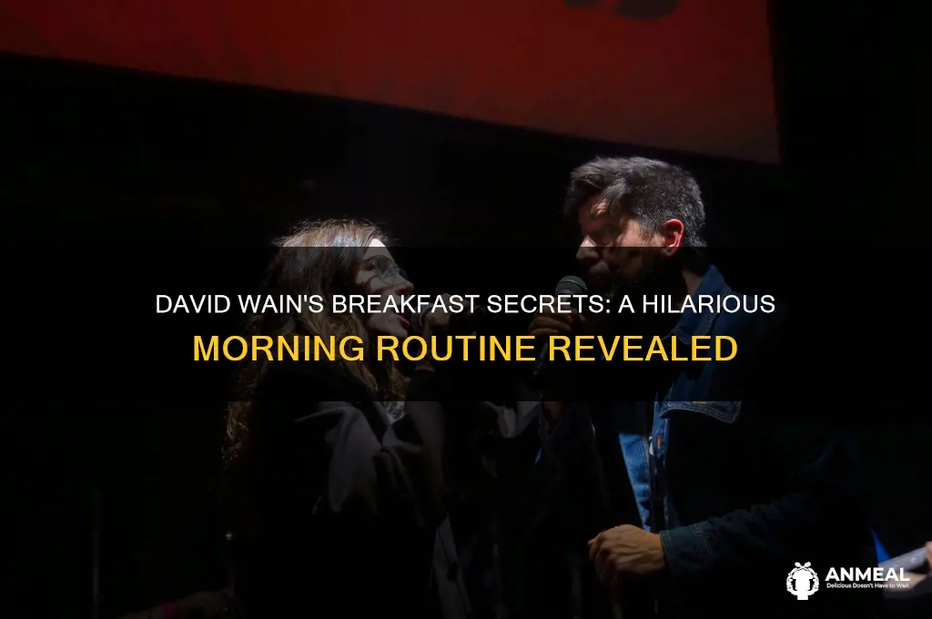 how david wain does breakfast