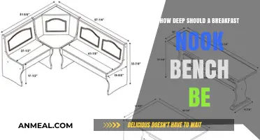 Designing a Cozy Breakfast Nook: Bench Depth Recommendations