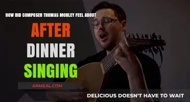 Thomas Morley's Passion for After-Dinner Singing: A Musical Delight