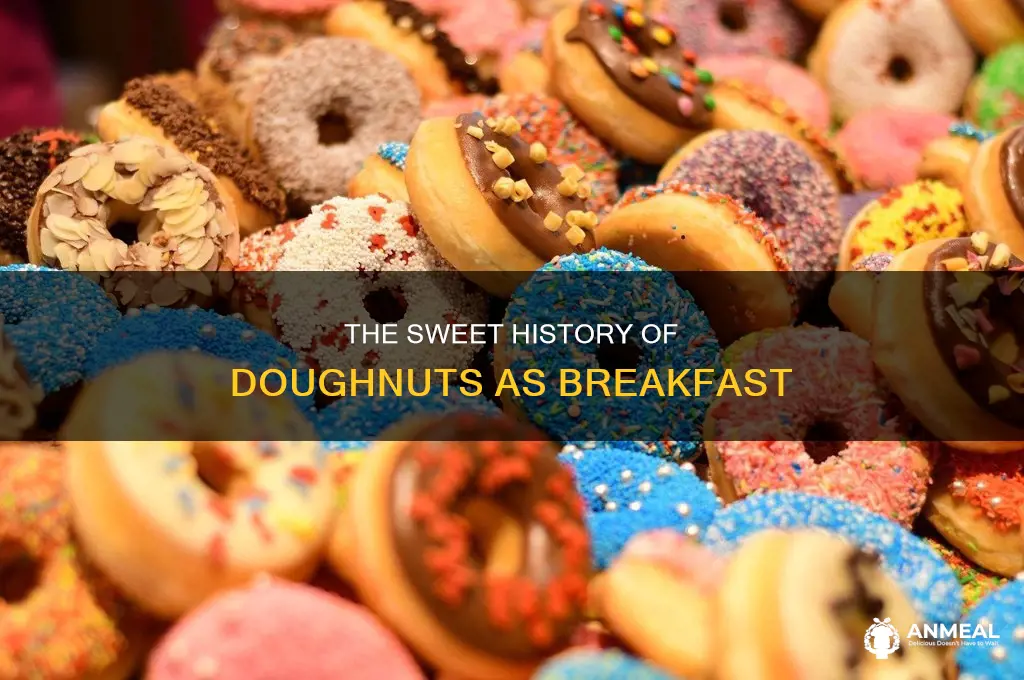 how did doughnuts become a breakfast food