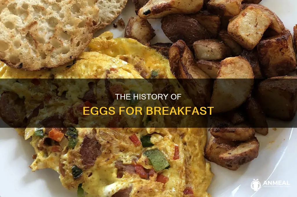 how did eggs become a breakfast staple