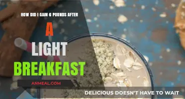 Light Breakfast, Heavy Weight Gain: What Happened?