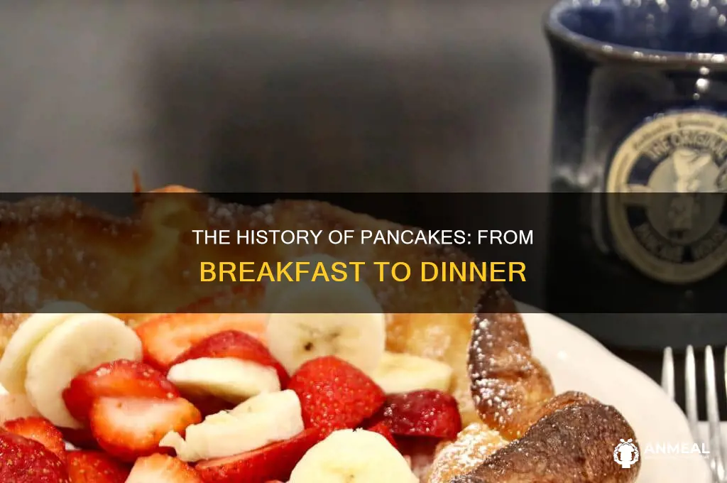 how did pancakes become a breakfast food