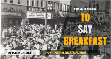 Breakfast Through the Ages: What Did People Eat?