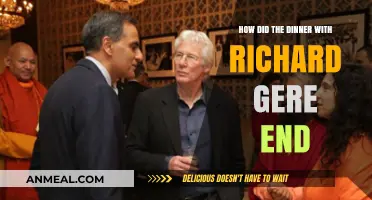 The Unexpected Turn: My Dinner with Richard Gere Concluded