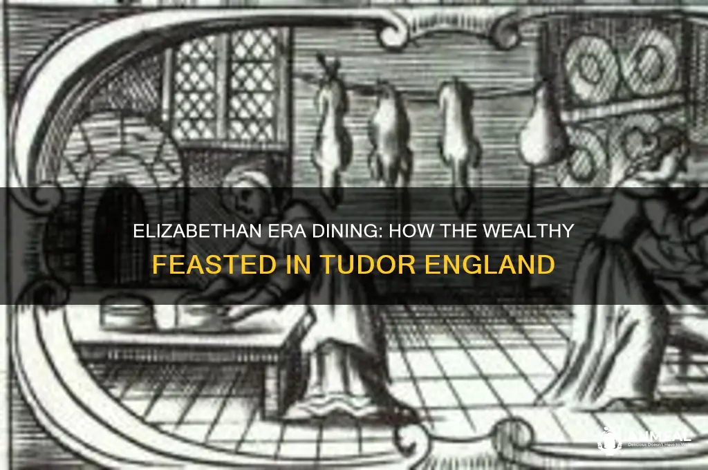how did the rich in the elizabethan era dinne
