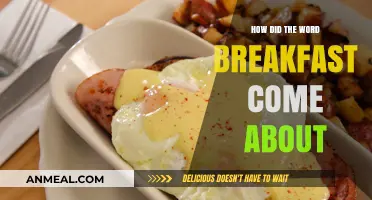 The Etymology of Breakfast: A Morning Meal's Origin