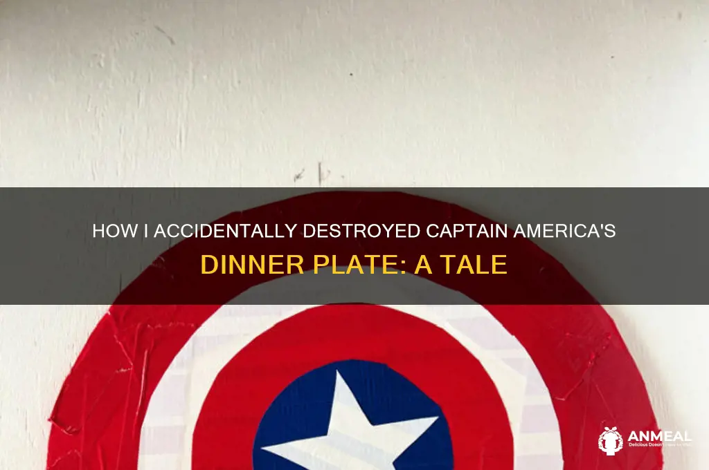 how did you kill captain america dinner plate