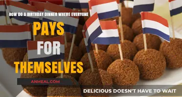Host a Stress-Free Birthday Dinner: The Dutch Treat Guide