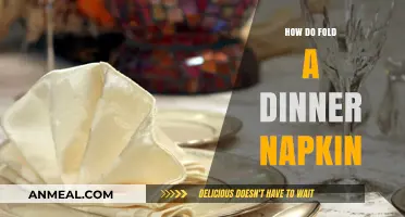 Elegant Napkin Folding: Simple Steps for Impressive Dinner Table Settings