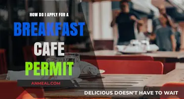 Obtaining a Permit for Your Breakfast Cafe: A Guide