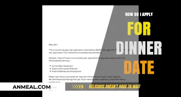 How to Apply for a Dinner Date: A Step-by-Step Guide