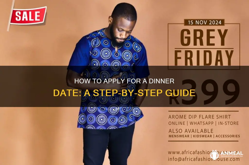 how do i apply for dinner date