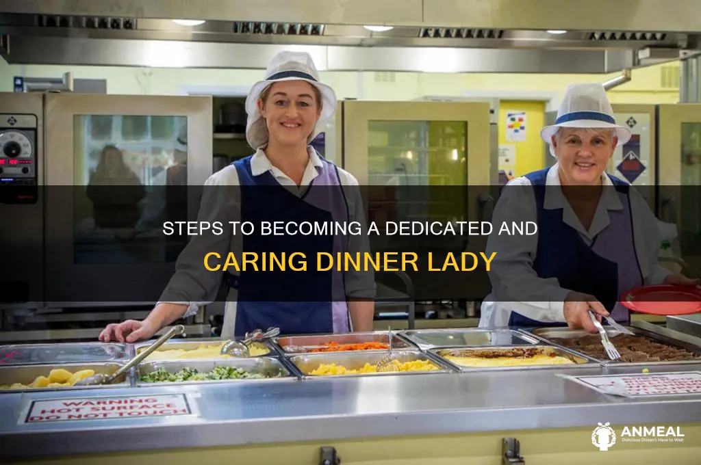 how do i become a dinner lady