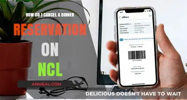 Canceling NCL Dinner Reservations: A Step-by-Step Guide for Passengers