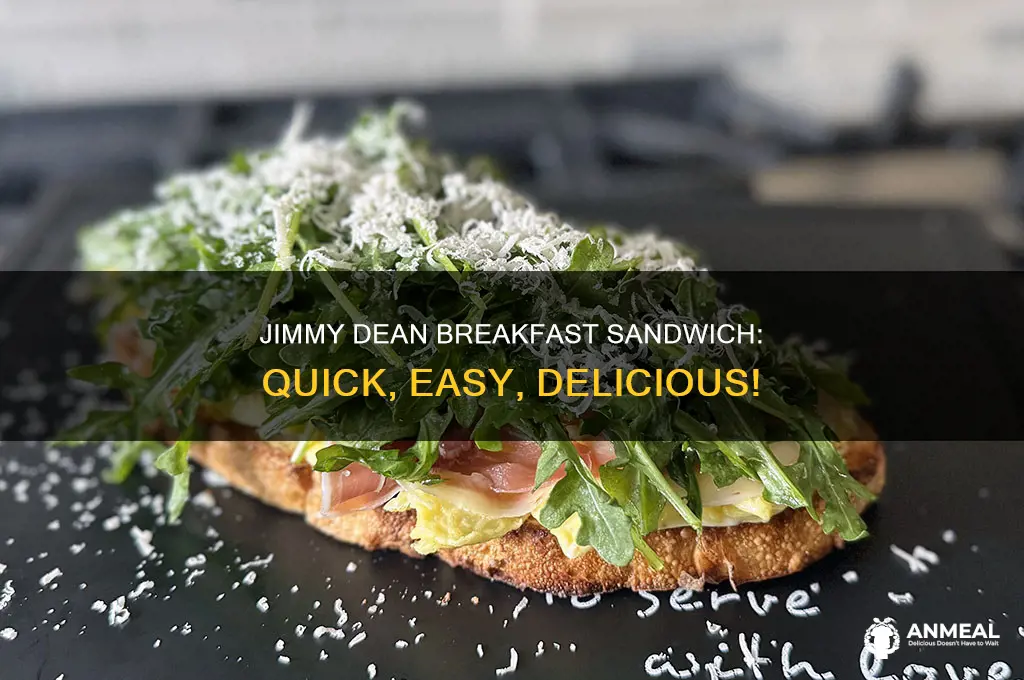 how do i cook a jimmy dean breakfast sandwich