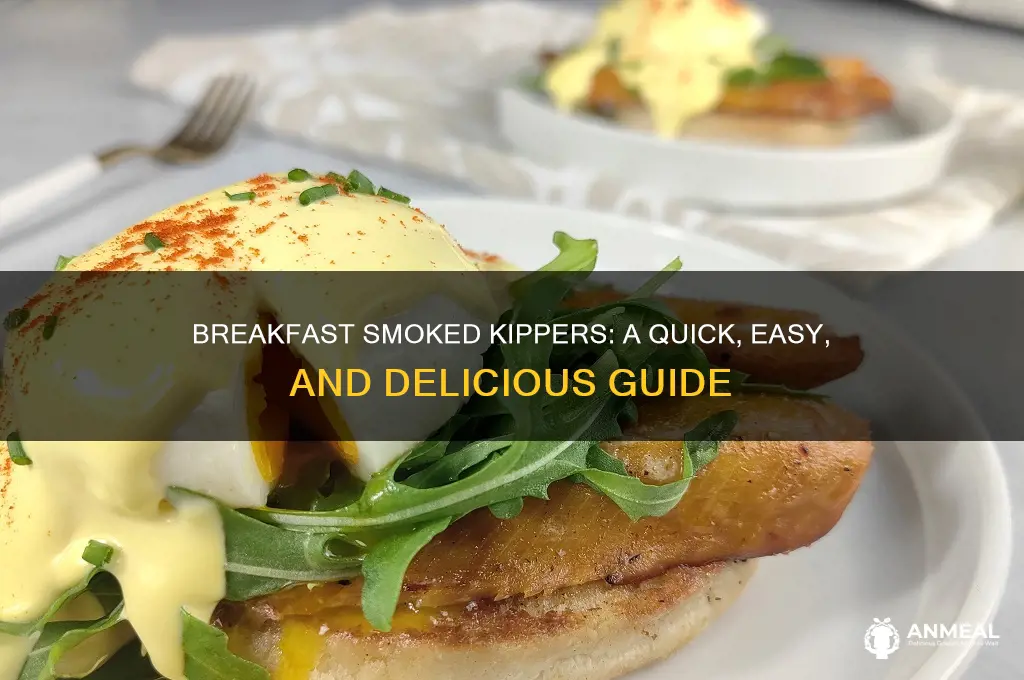 how do i cook smoked kippers for breakfast
