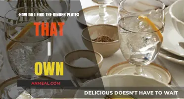 Finding Your Dinner Plates: A Simple Guide to Locating Your Own Tableware