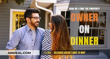 Finding Property Owners on Dinner: A Step-by-Step Guide