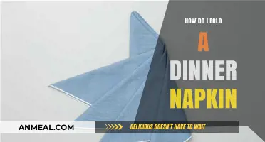 Master the Art of Folding a Dinner Napkin: Easy Steps