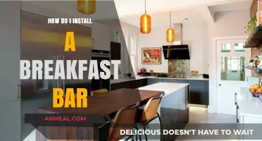 Breakfast Bar Installation: A Step-by-Step Guide