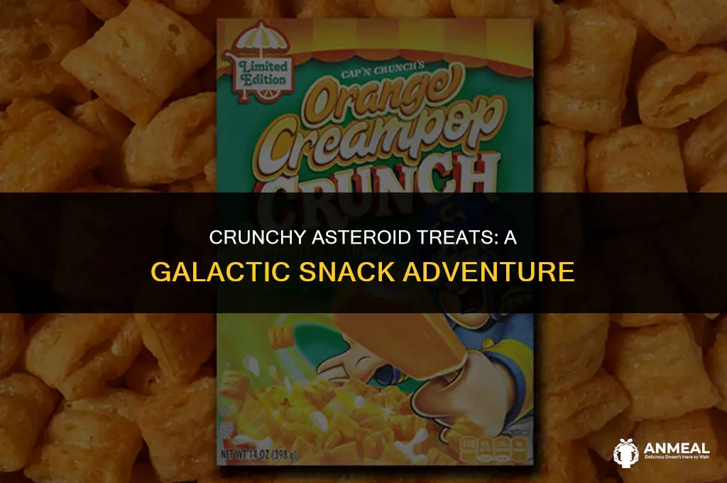 how do i make asteroid snack with cereal and marshmallows