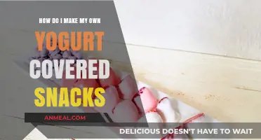 Delicious DIY: Crafting Your Own Yogurt-Covered Snacks at Home