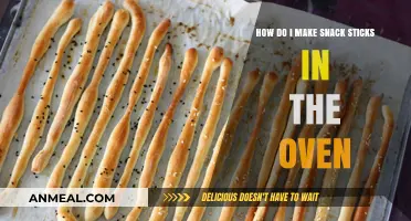 Easy Oven-Baked Snack Sticks: A Healthy and Delicious Treat