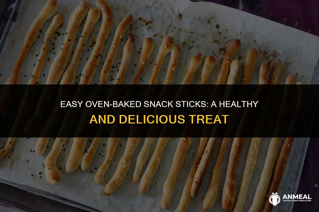 how do i make snack sticks in the oven
