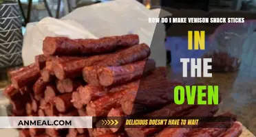 Savory Oven-Baked Venison Snack Sticks: A Delectable Treat