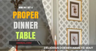 Mastering the Art of Setting a Perfect Dinner Table