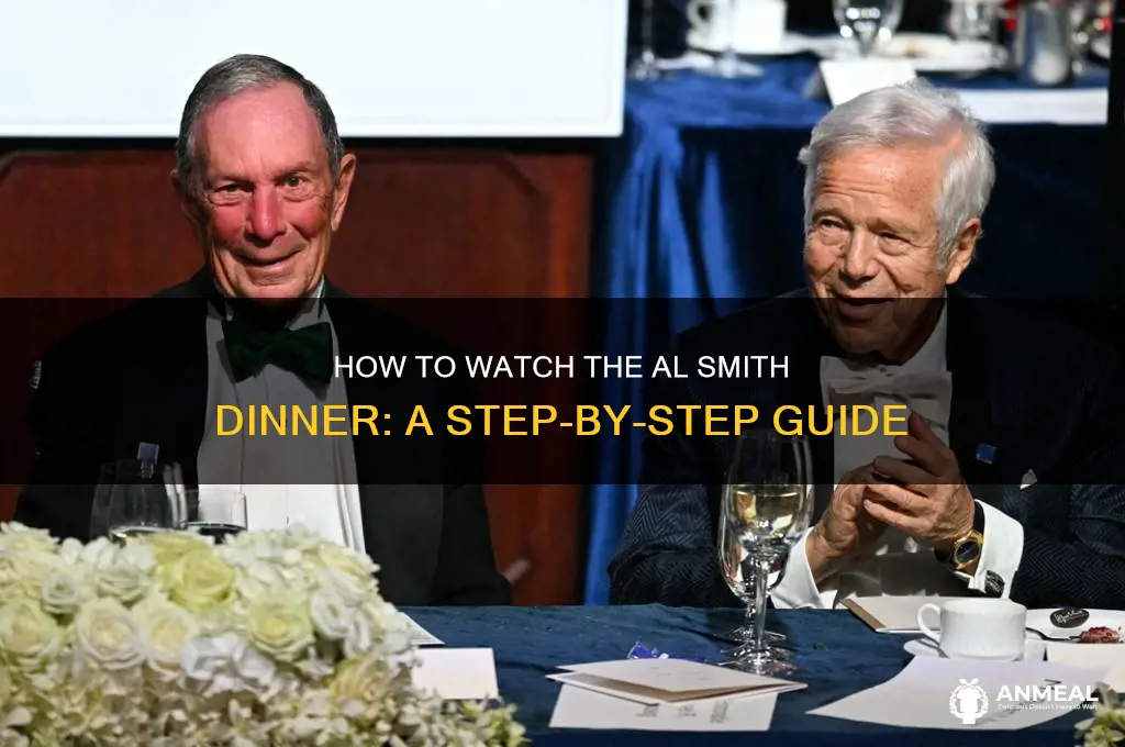 how do i watch the al smith dinner