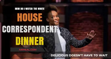 How to Watch the White House Correspondents' Dinner Live: A Guide