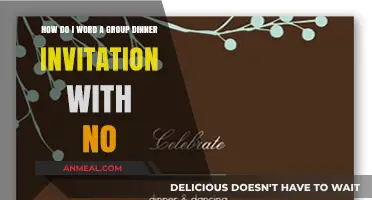 Crafting a Perfect Group Dinner Invite Without Overcomplicating It