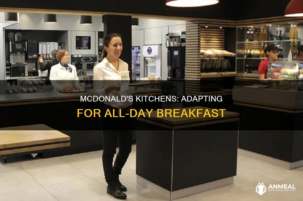 how do mcdaonlds update kitchens for all day breakfast