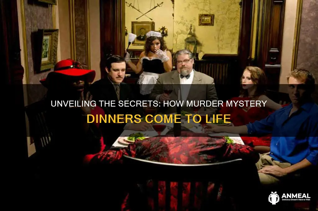 how do murder mystery dinner work