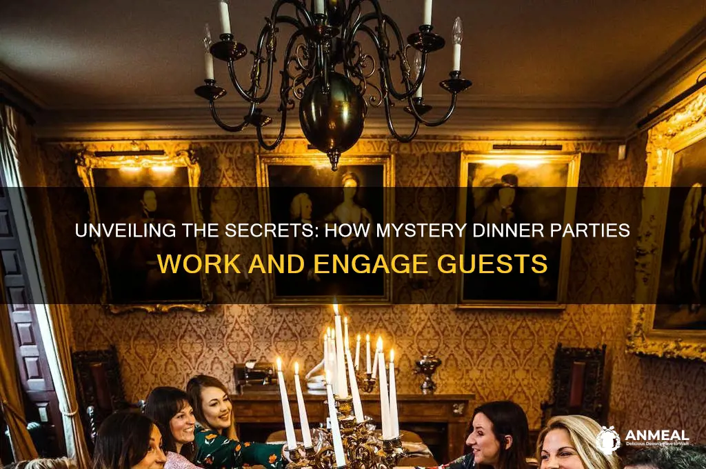 how do mystery dinner parties work
