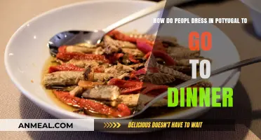 Portuguese Dinner Style: Dressing Tips for Evening Meals in Portugal