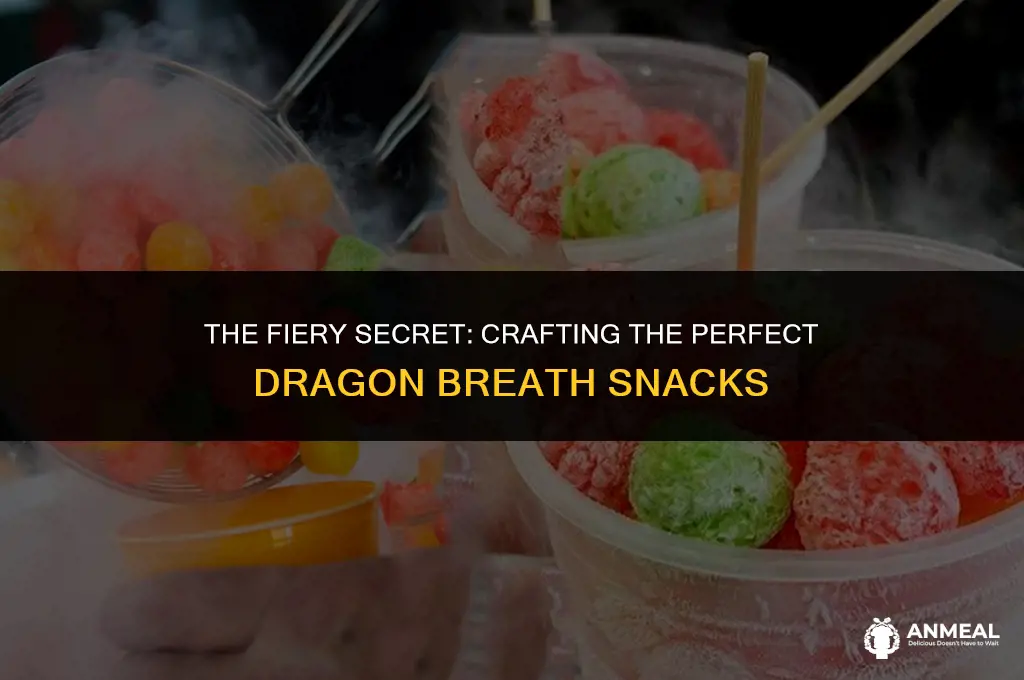 how do they make dragon breath snacks