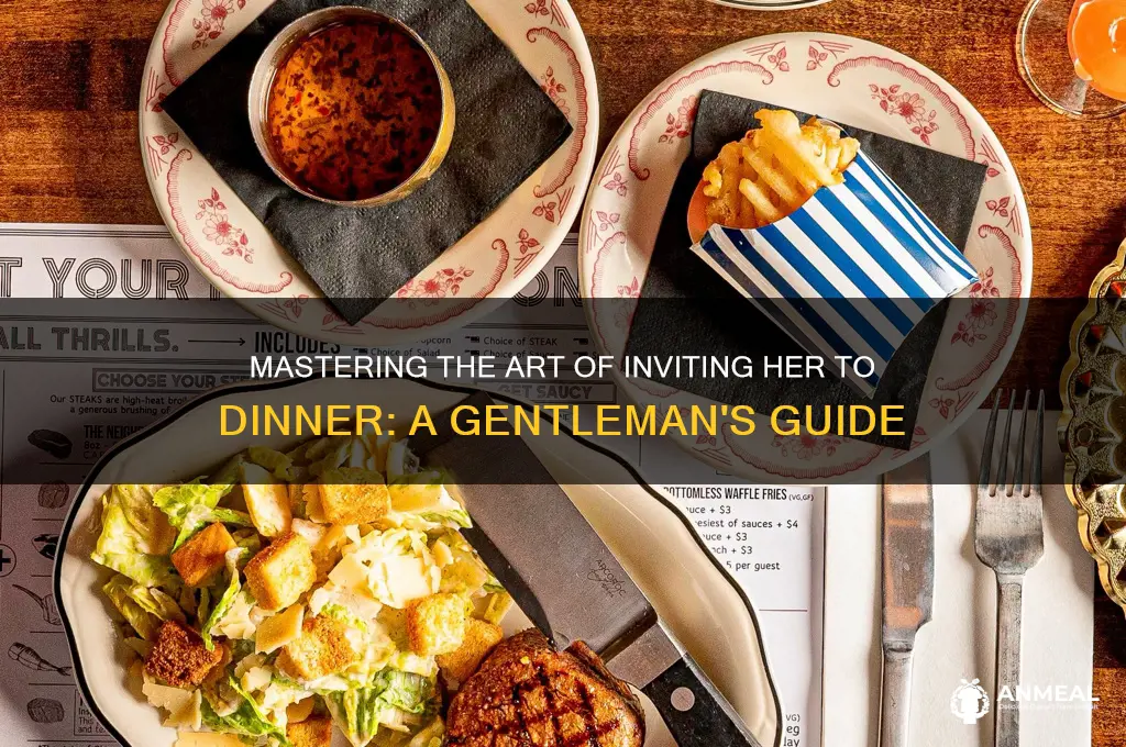 how do u ask a girl out for dinner