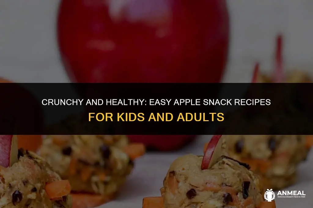 how do u make apple snacks
