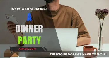 Polite Ways to Request Seconds at a Dinner Party Without Offending