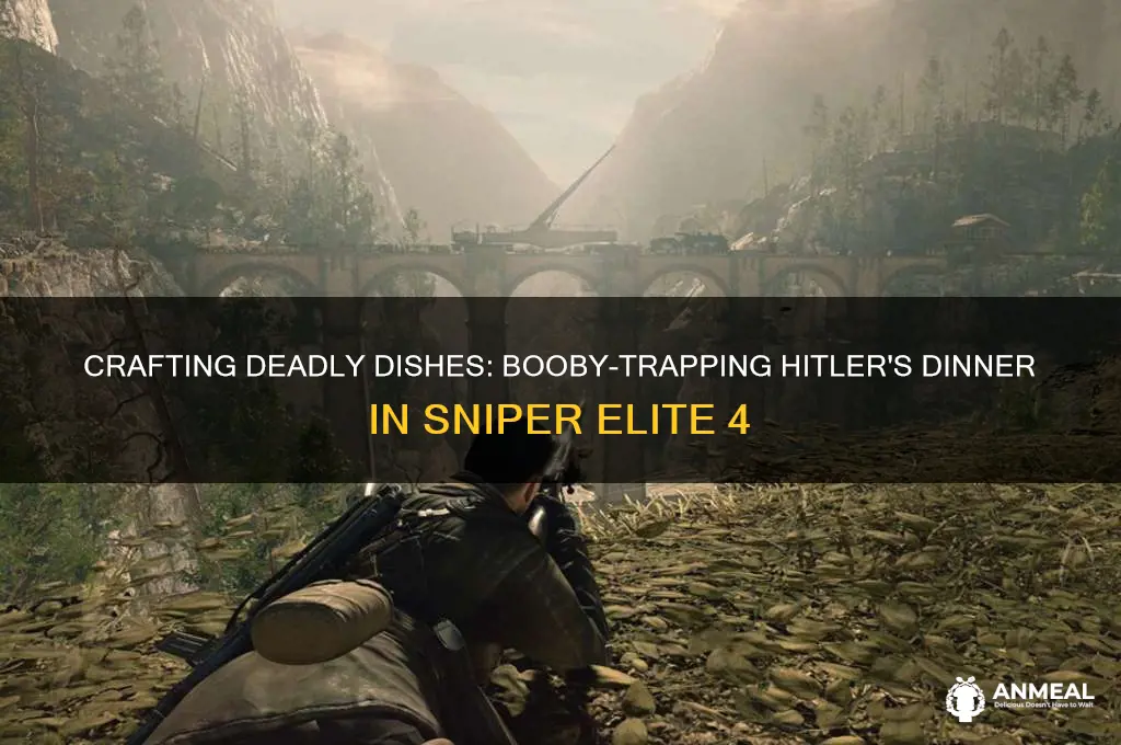 how do you booby-trap hitler