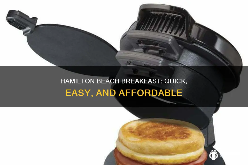 how do you breakfast hamilton beach coupon