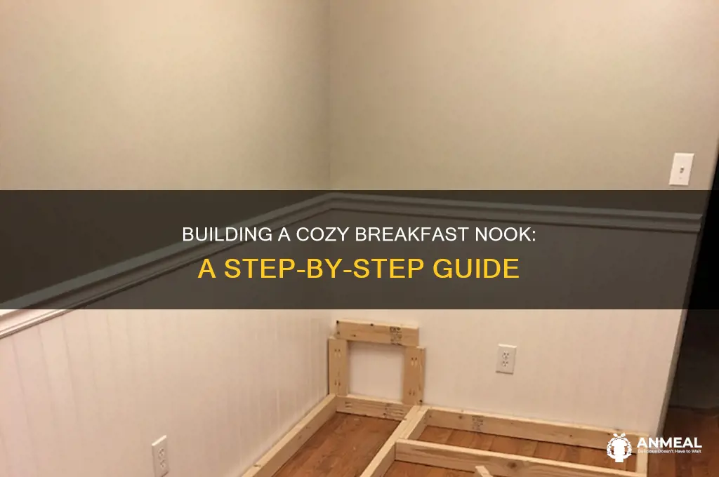 how do you build a breakfast nook