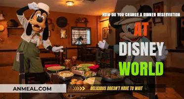 Disney World Dining: Easy Steps to Modify Your Reservation